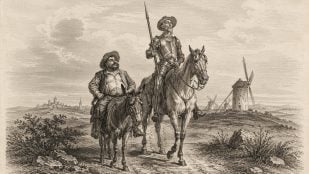 Refrán Don Quijote, refranes español de Don Quijote, refrán El Quijote, No hay bien ni mal que cien años dure en El Quijote.