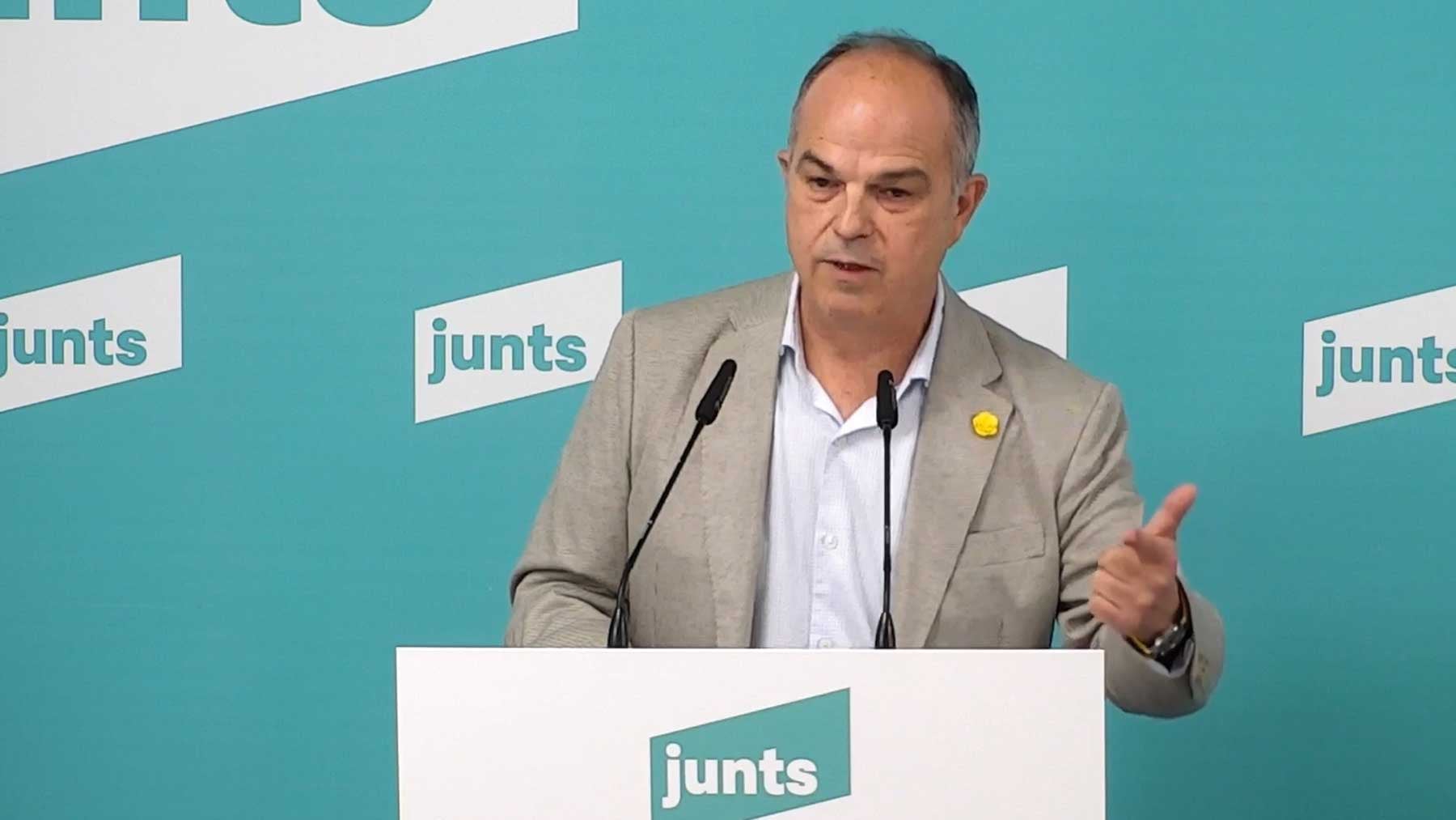 Junts avisa: Si alguno piensa que el conflicto entre Cataluña y España ha terminado, está equivocado