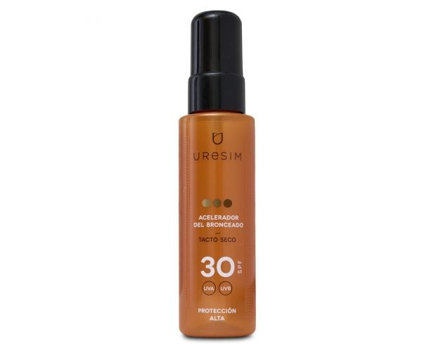 Acelerador bronceado