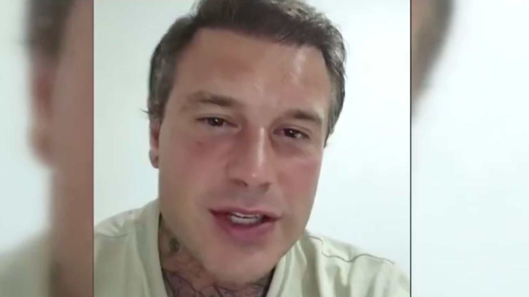 Adrián Rodríguez en un vídeo recogido en ‘Y ahora Sonsoles’. (Antena 3)