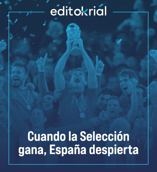 Cuando la Selección gana, España despierta
