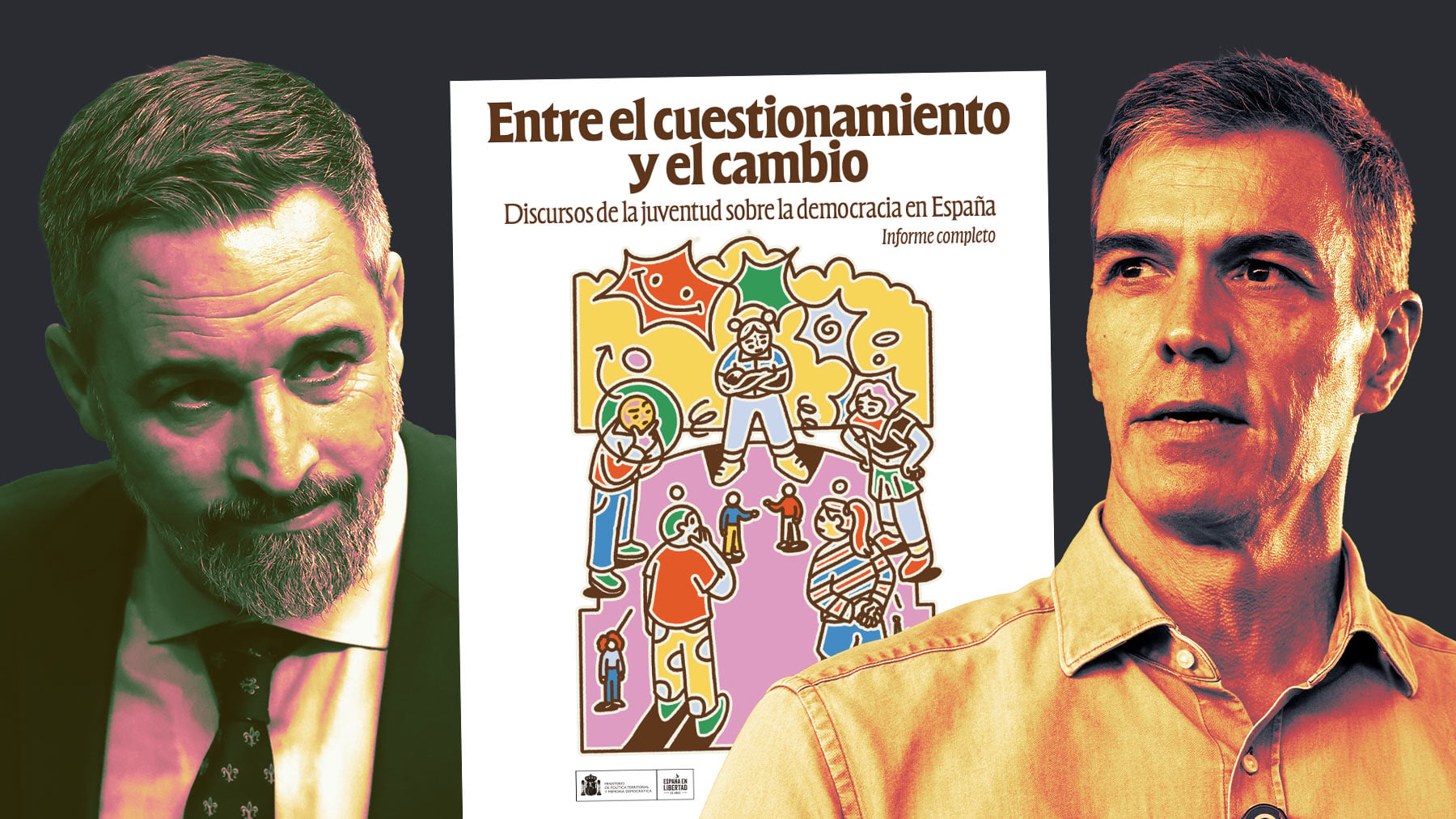 El Gobierno gasta 2 millones en una campaña juvenil que ataca a Vox y se burla de Abascal: Jesucristo reencarnado