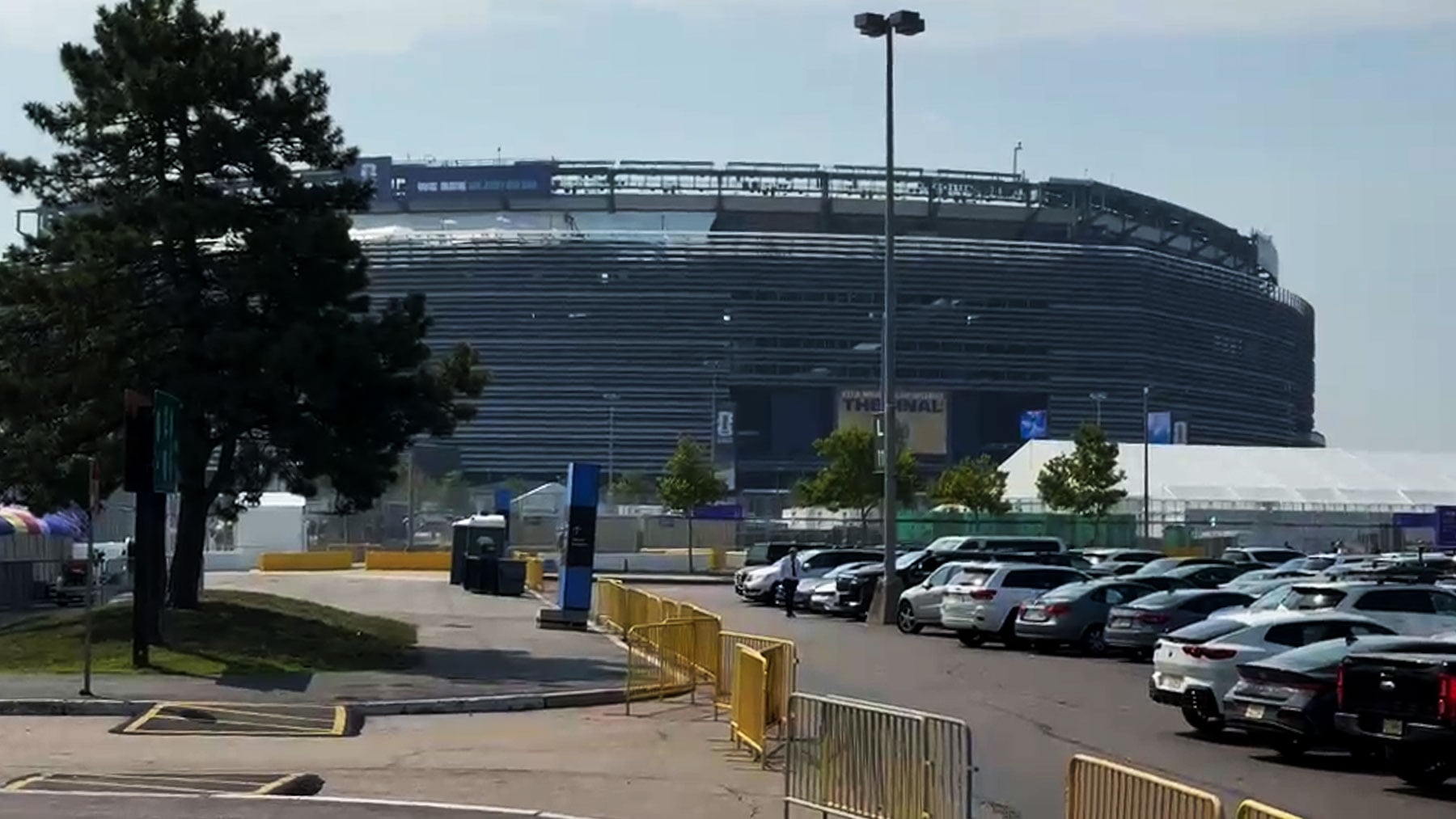 Imagen del MetLife Stadium en Nueva York antes de la final del Mundial.
