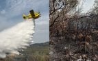 Un incendio en el Puig de Sa Bassa, en Son Servera, obliga a desplegar un amplio operativo de extinción