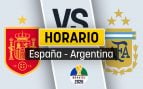 España Argentina horario
