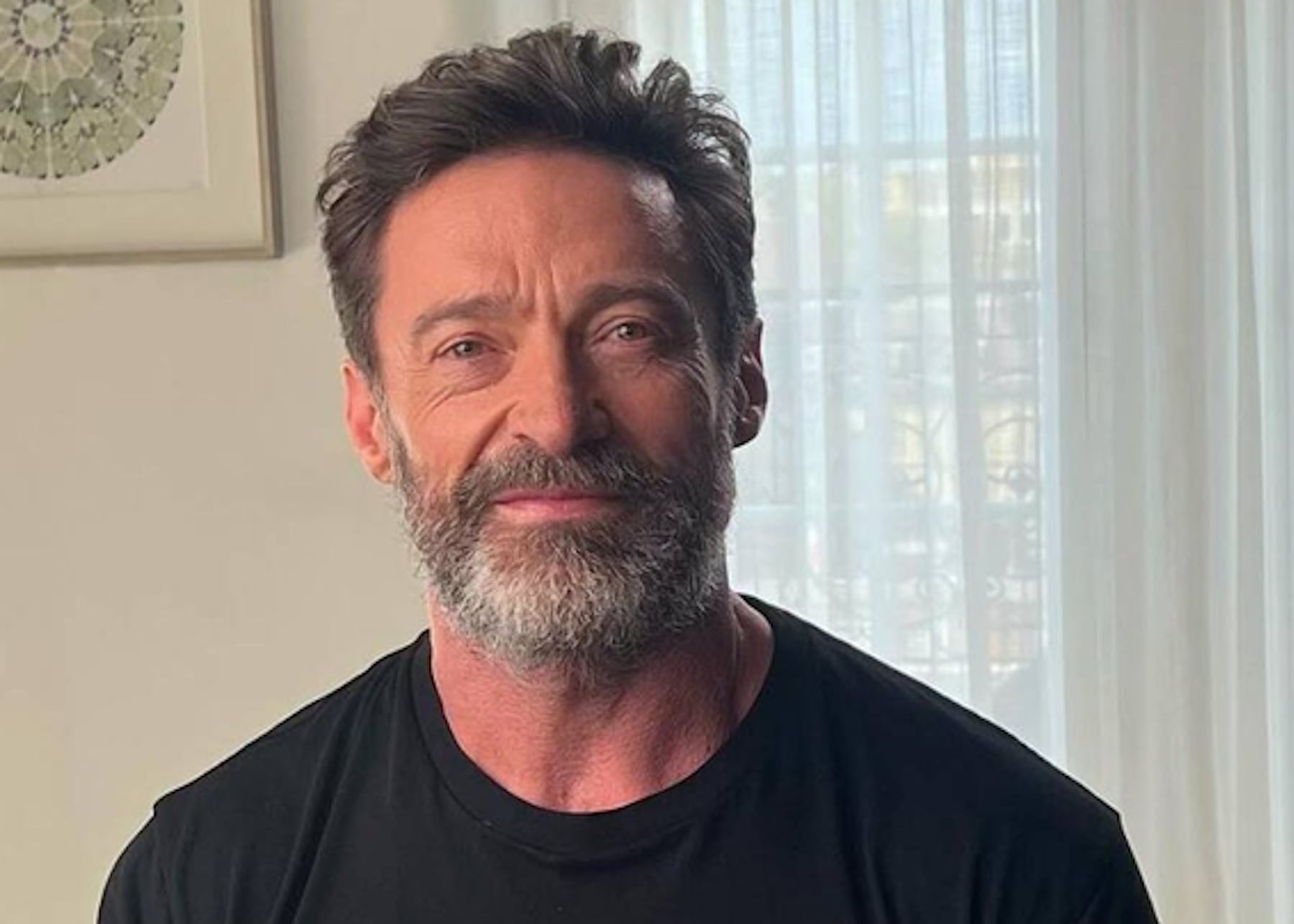 Hugh Jackman posando. (Foto: Instagram)