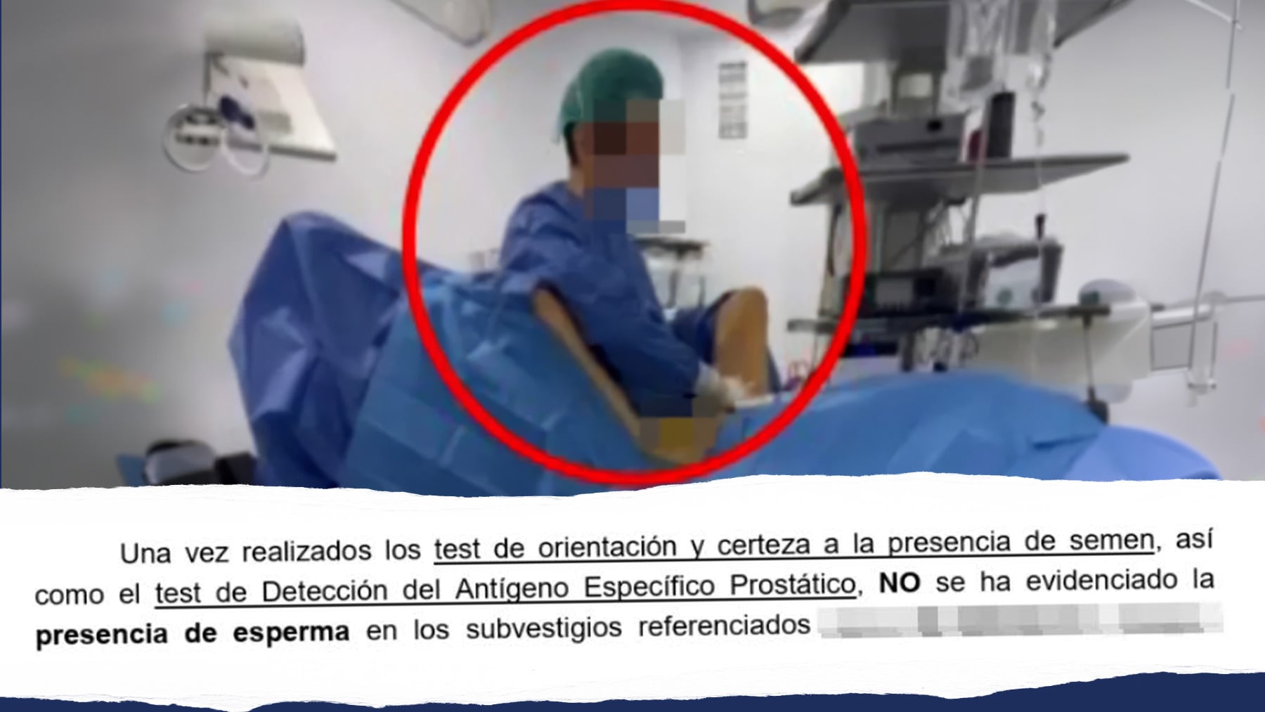 Ni rastro de semen en el caso del cirujano acusado de violar a sus pacientes en Murcia