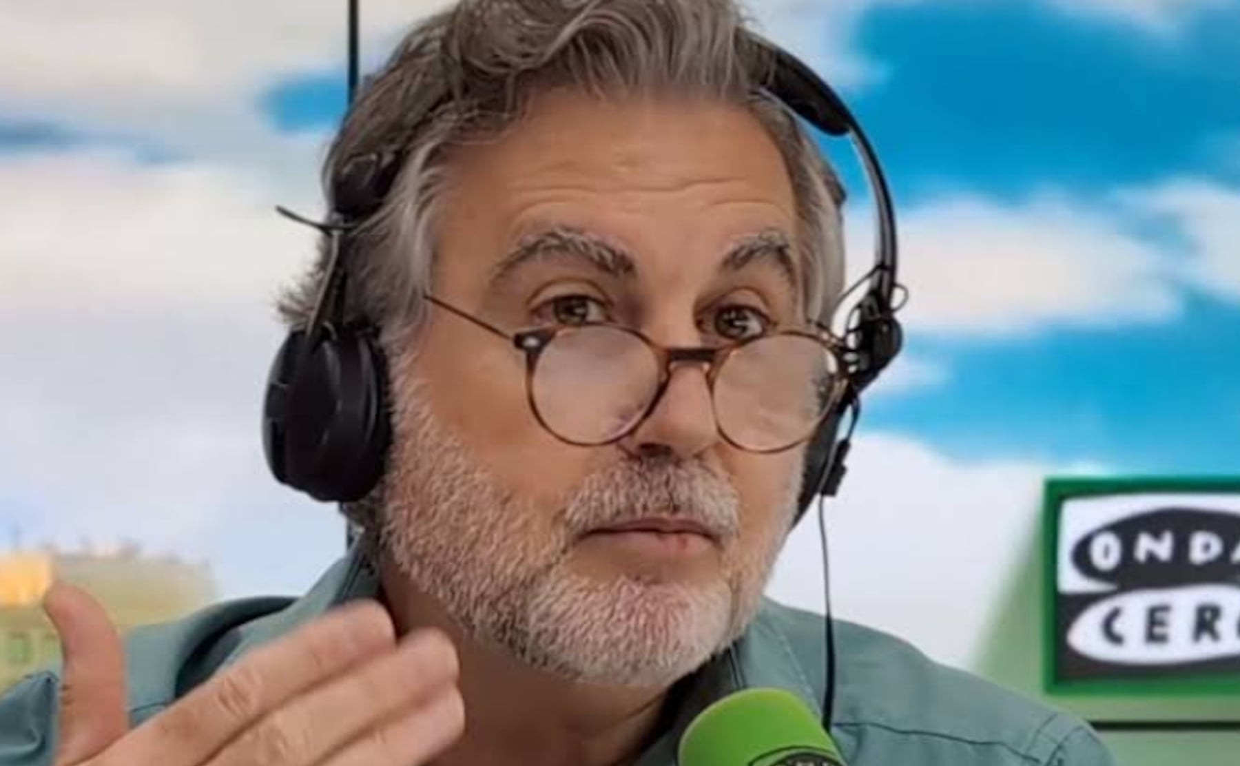 Carlos Alsina en la radio. (Foto: Instagram)