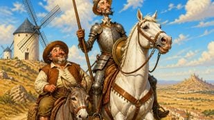 Don Quijote y Sancho Panza
