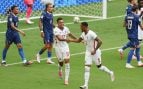 Francia entrega las armas en el Mundial e Inglaterra le humilla: 0-4 al descanso sin Bellingham ni Kane