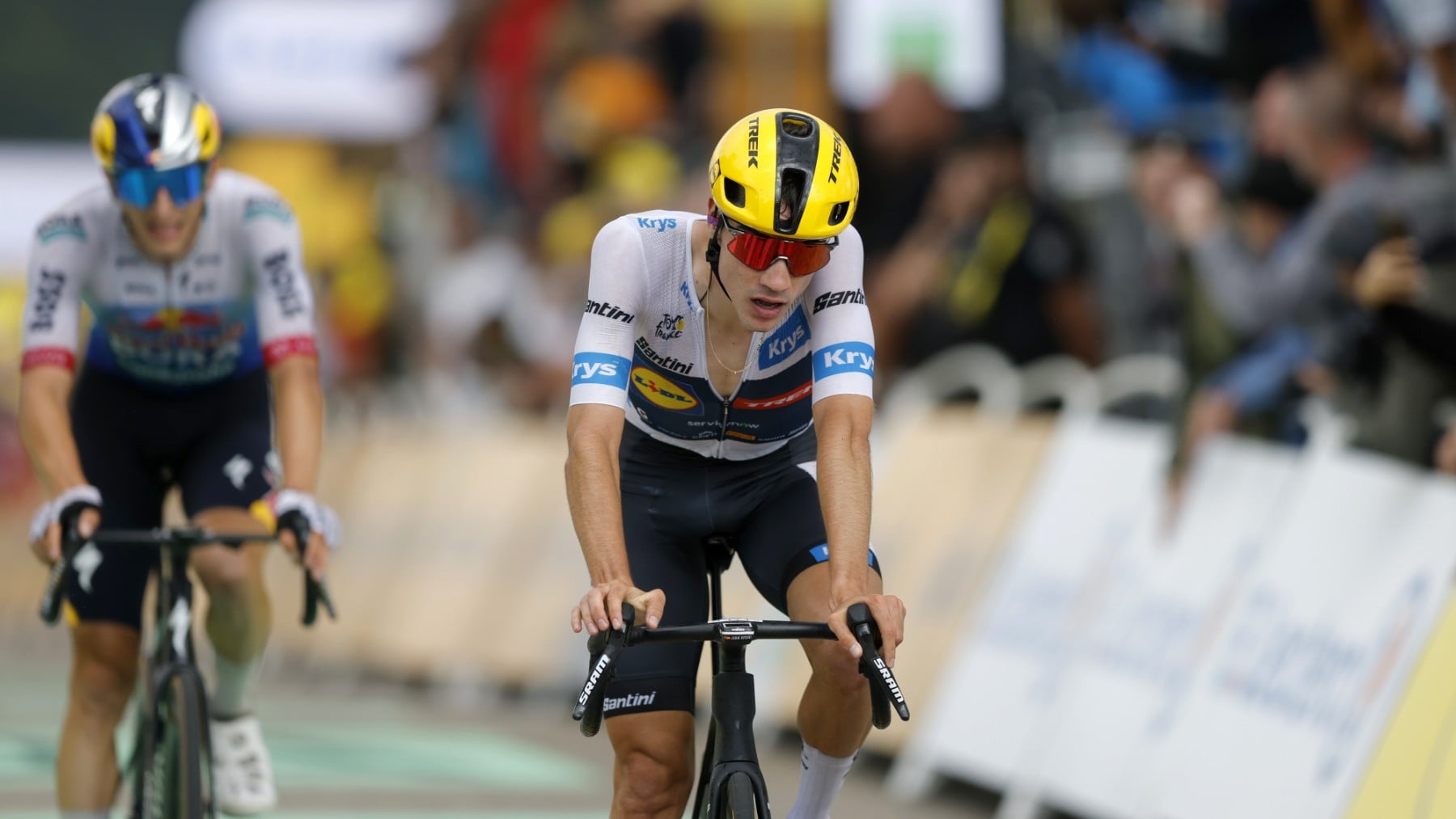 Así queda la clasificación del Tour de Francia 2026 tras la etapa 14 de hoy, sábado 18 de julio