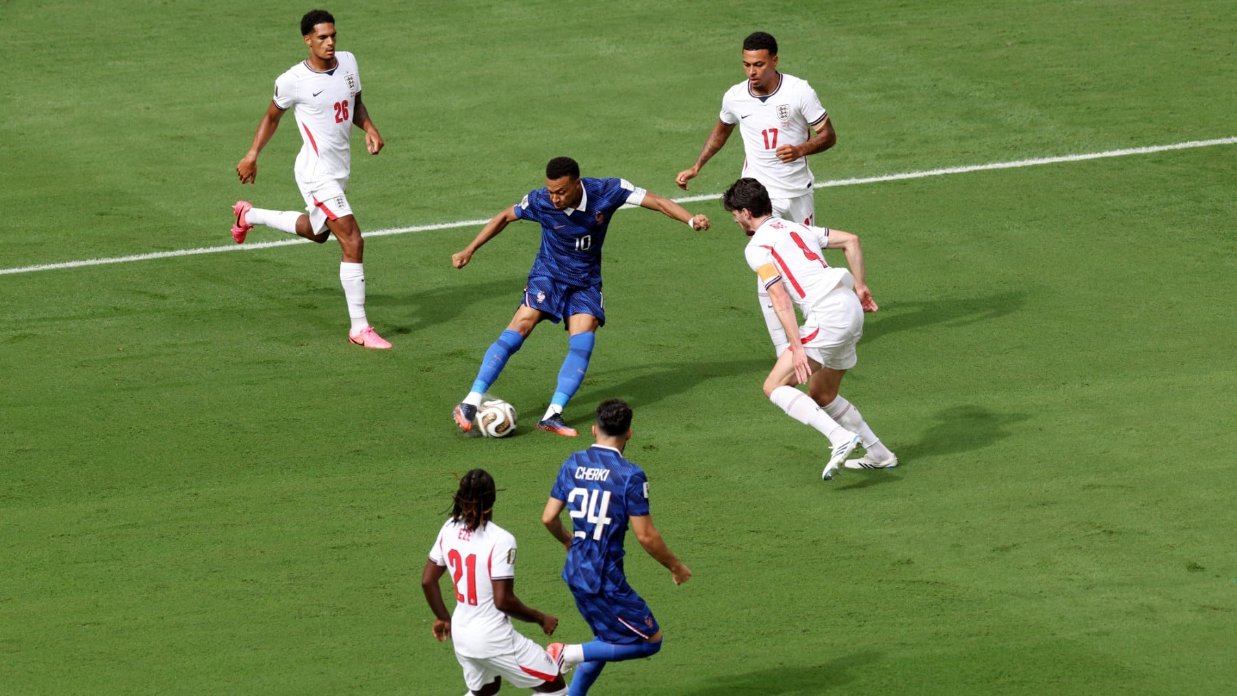 Francia vs Inglaterra, resultado en directo | Cómo va, goles y cronología del partido, tabla de goleadores del Mundial 2026 y lucha por la Bota de Oro