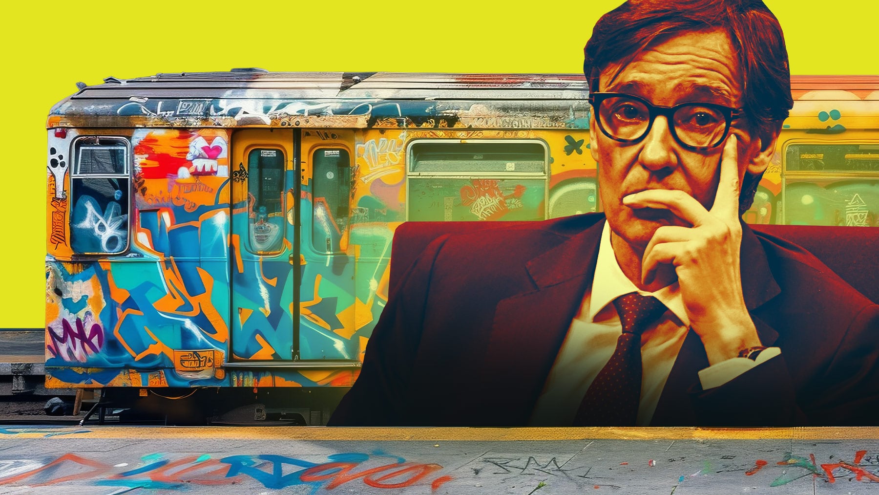 Cataluña pone en marcha una ley para multar con 900.000 € a grafiteros y vándalos en los trenes