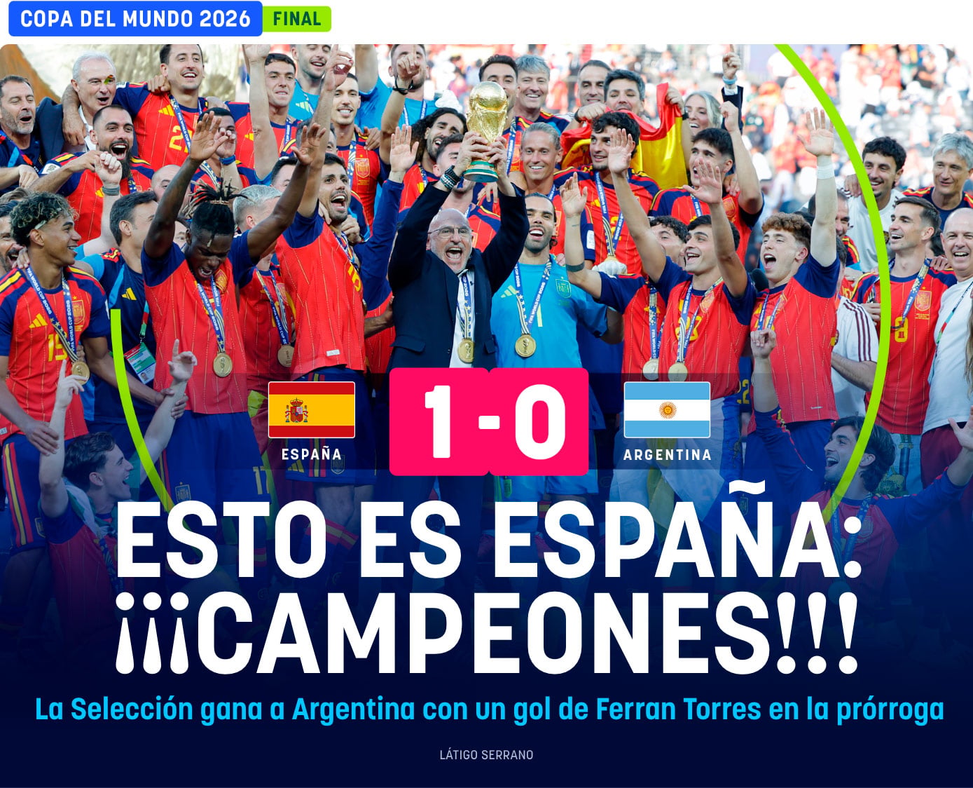 Esto es España: ¡¡¡campeones!!!