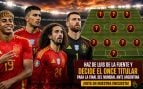 España Mundial alineación