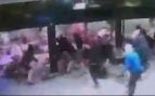 Irrumpen en un bar en Navarra y la emprenden a golpes con los aficionados