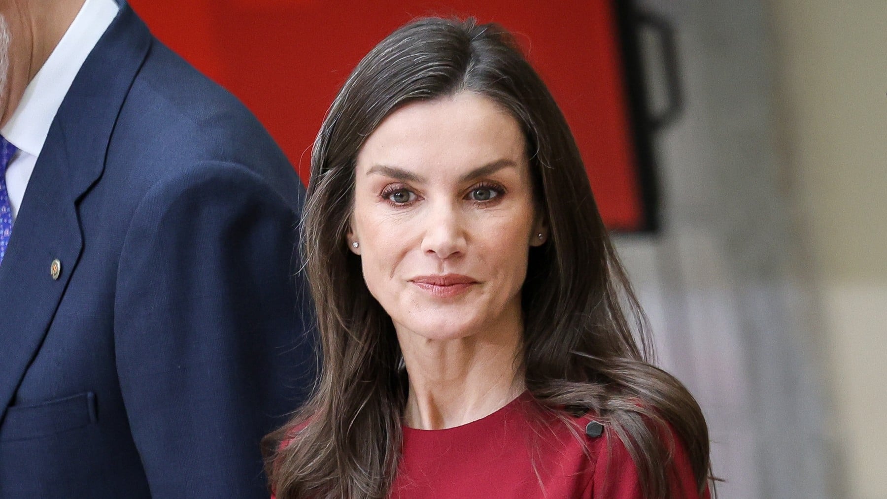 El guiño de la reina Letizia a España en la final del Mundial: un vestido rojo como apoyo a la Selección Española