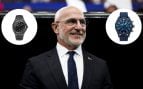 Luis de la Fuente posando en el Mundial 2026