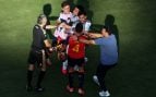 Paredes pierde los papeles: agrede a Eric García y a Gavi al final del España – Argentina