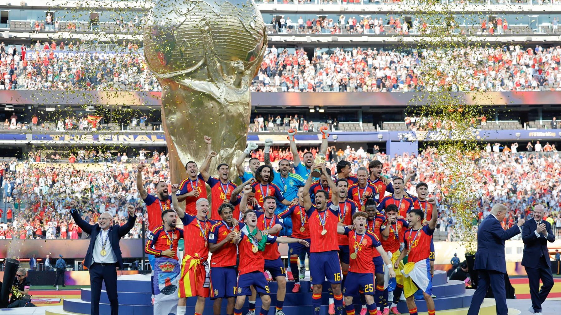 Las mejores fotos de la celebración de la victoria del Mundial de España