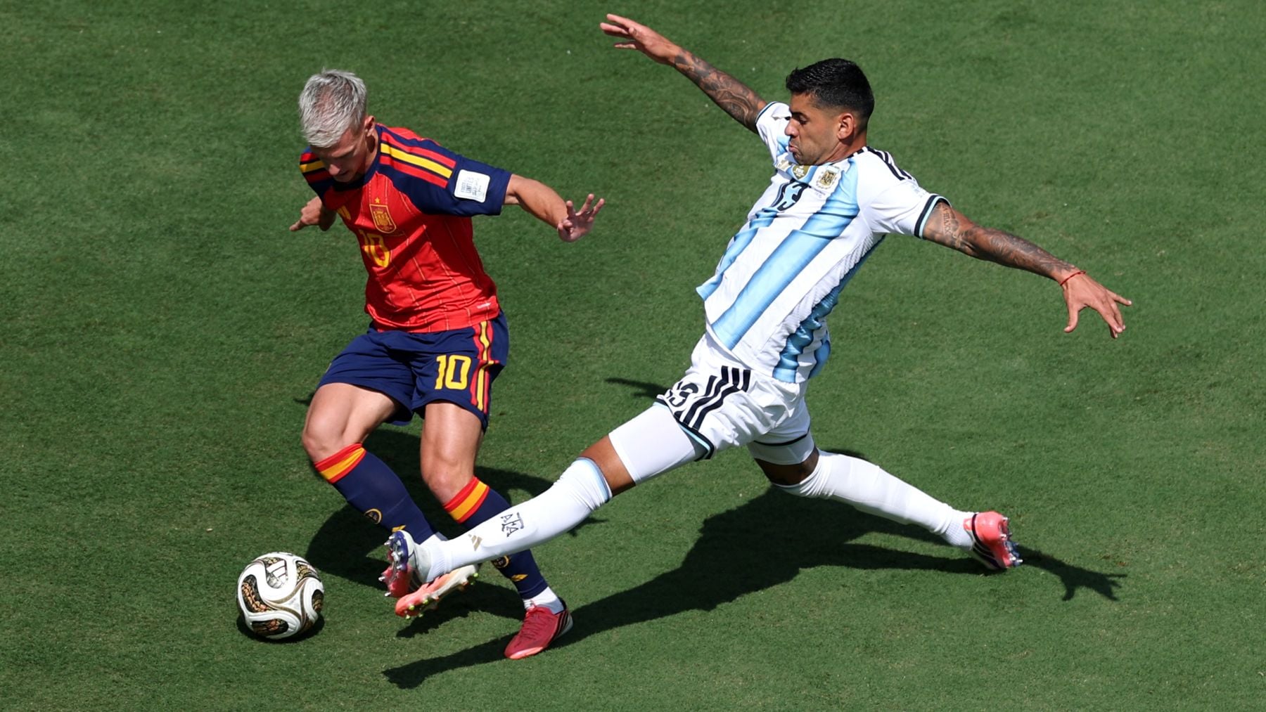 España - Argentina en directo y en vivo hoy | Dónde ver la final del Mundial, cómo va, árbitros del partido hoy, capitán de España y última hora online en streaming