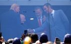 Rey Felipe VI, testigo del saludo entre Trump y Sánchez