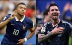 Mbappé Messi