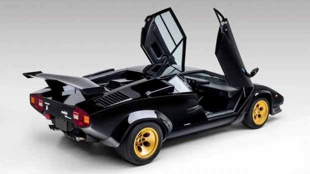 Lamborghini Countach LP5000 QV Downdraft de 1985 subasta sotheby's