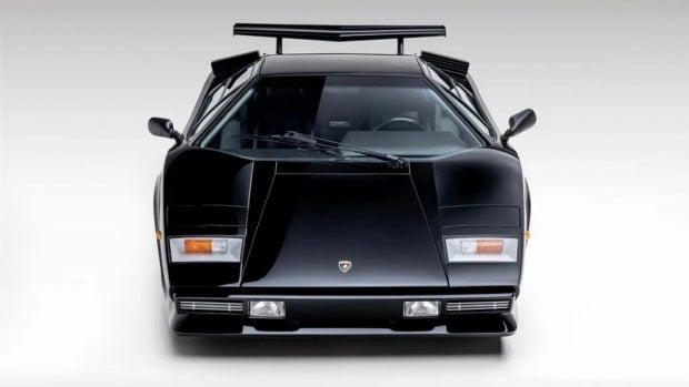 Lamborghini Countach LP5000 QV Downdraft de 1985 subasta sotheby's