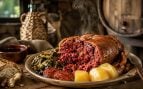 Botillo del Bierzo, alimento, comida, patatas