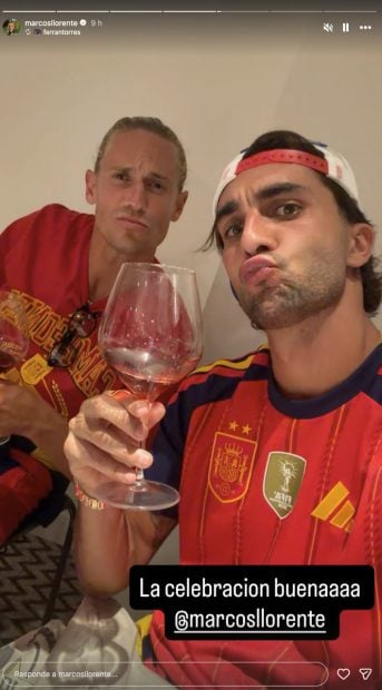 Marcos Llorente, vino, Mundial