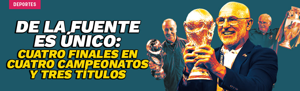 De la Fuente, el mejor seleccionador de la historia de España: cuatro finales en cuatro campeonatos y tres títulos