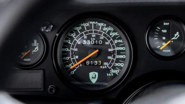 Lamborghini Countach LP5000 QV Downdraft de 1985 subasta sotheby's