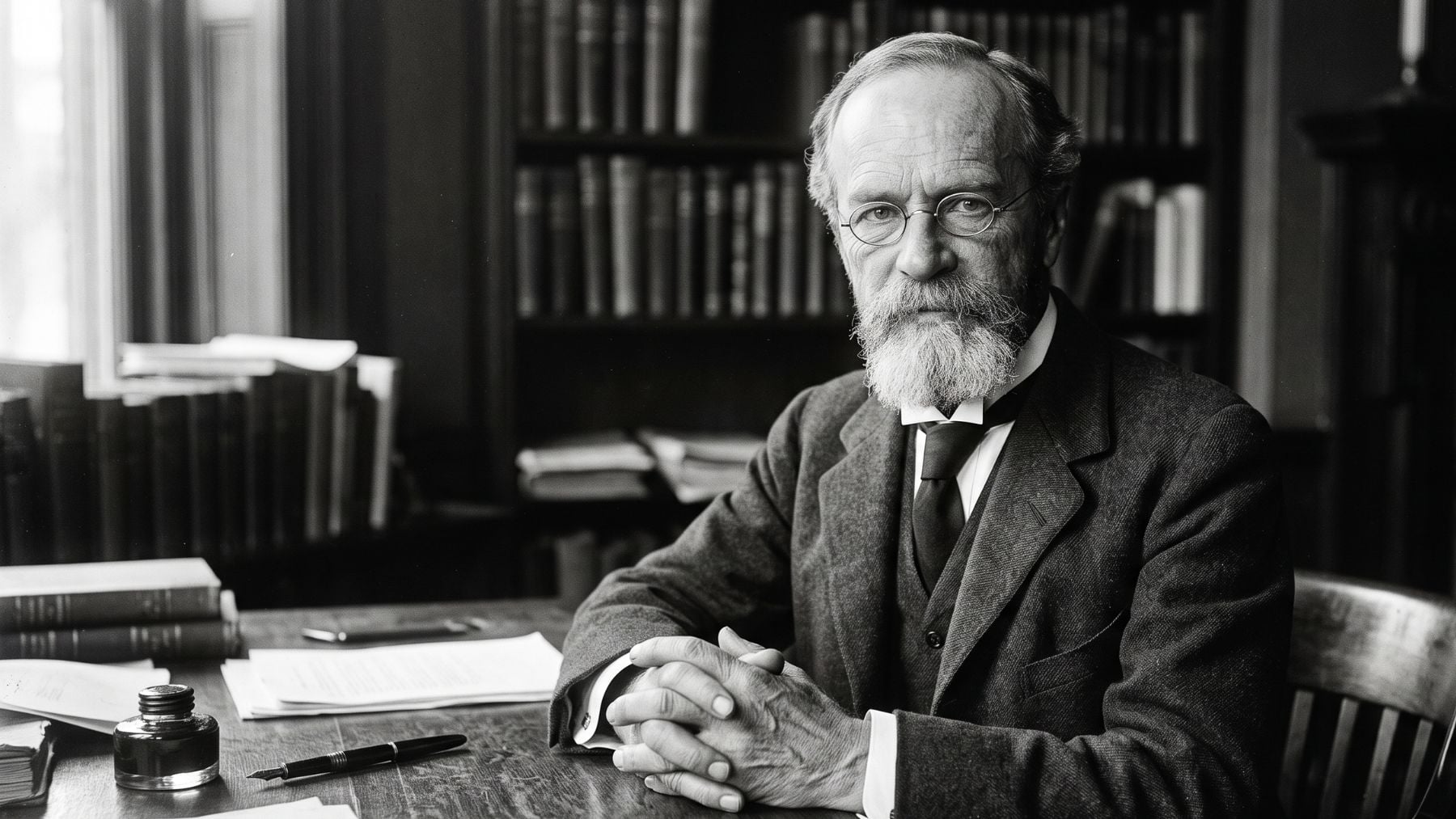 William James. (Imagen generada con IA)