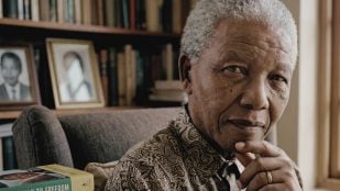 Nelson Mandela. Imagen generada con IA.