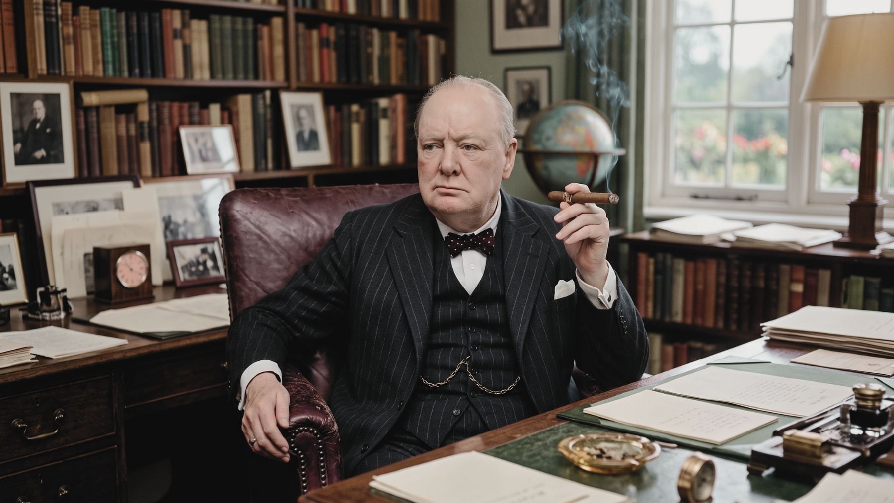 Winston Churchill, político británico: Nunca, nunca, nunca te rindas