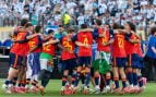 Jugadores de la selección española. Imagen de EuropaPress.
