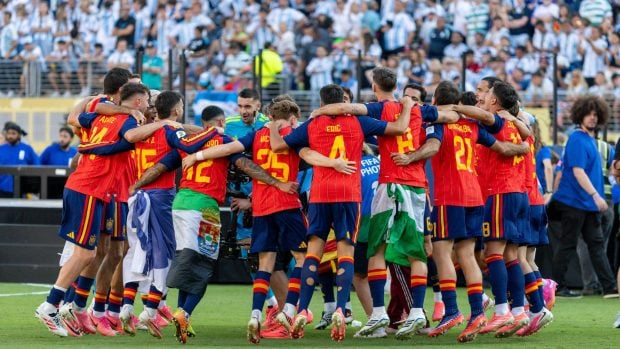 Jugadores de la selecci&oacute;n espa&ntilde;ola. Imagen de EuropaPress.