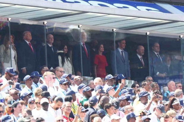 Los Reyes Felipe y Letizia en la final del Mundial 2026. (Foto: Europa Press)