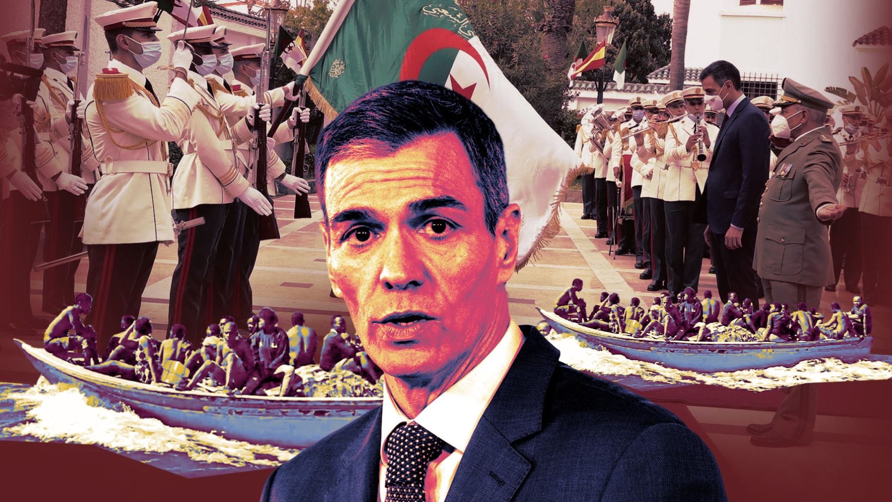 Sánchez confirma su pasotismo con la ruta argelina: vuelve de Argel con más gas y 52 pateras este mes a Baleares