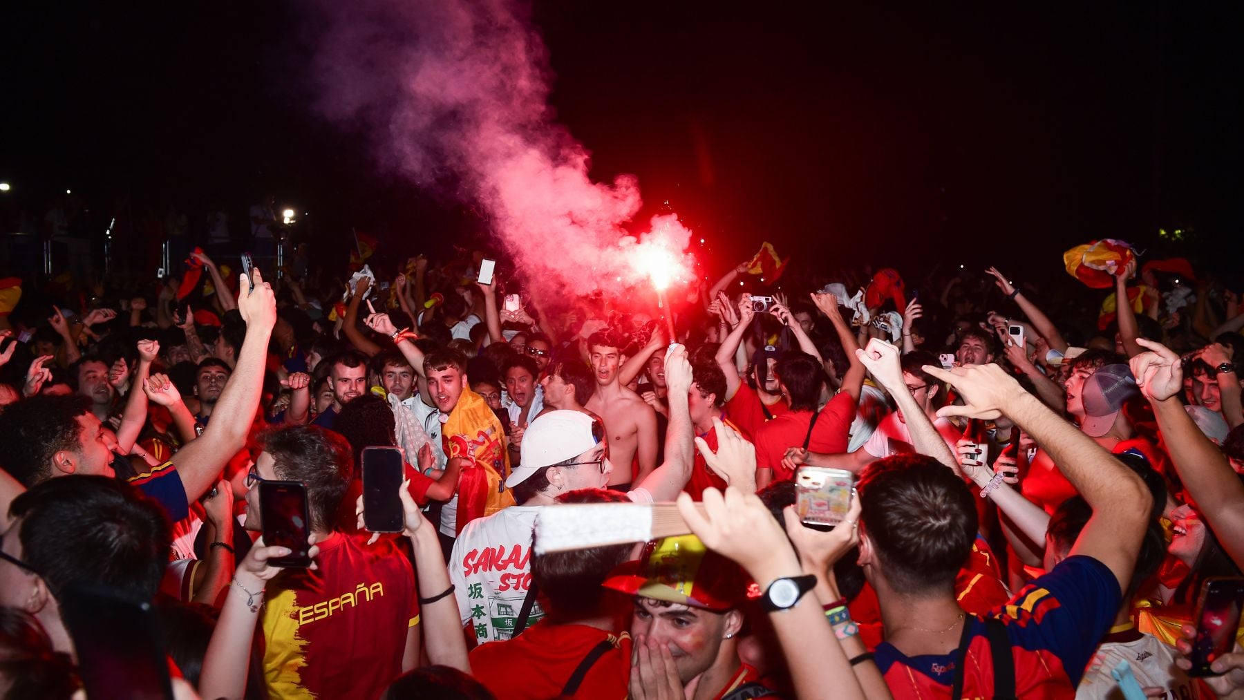 Dos muertos, más de 80 heridos y 12 detenidos durante las celebraciones de España en la final del Mundial 2026