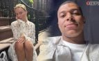 Ester Expósito y Mbappé. (Fotos: Instagram)
