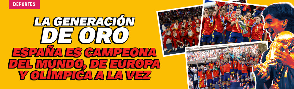España es campeona del mundo, de Europa y olímpica a la vez, algo que no ha logrado ningún país