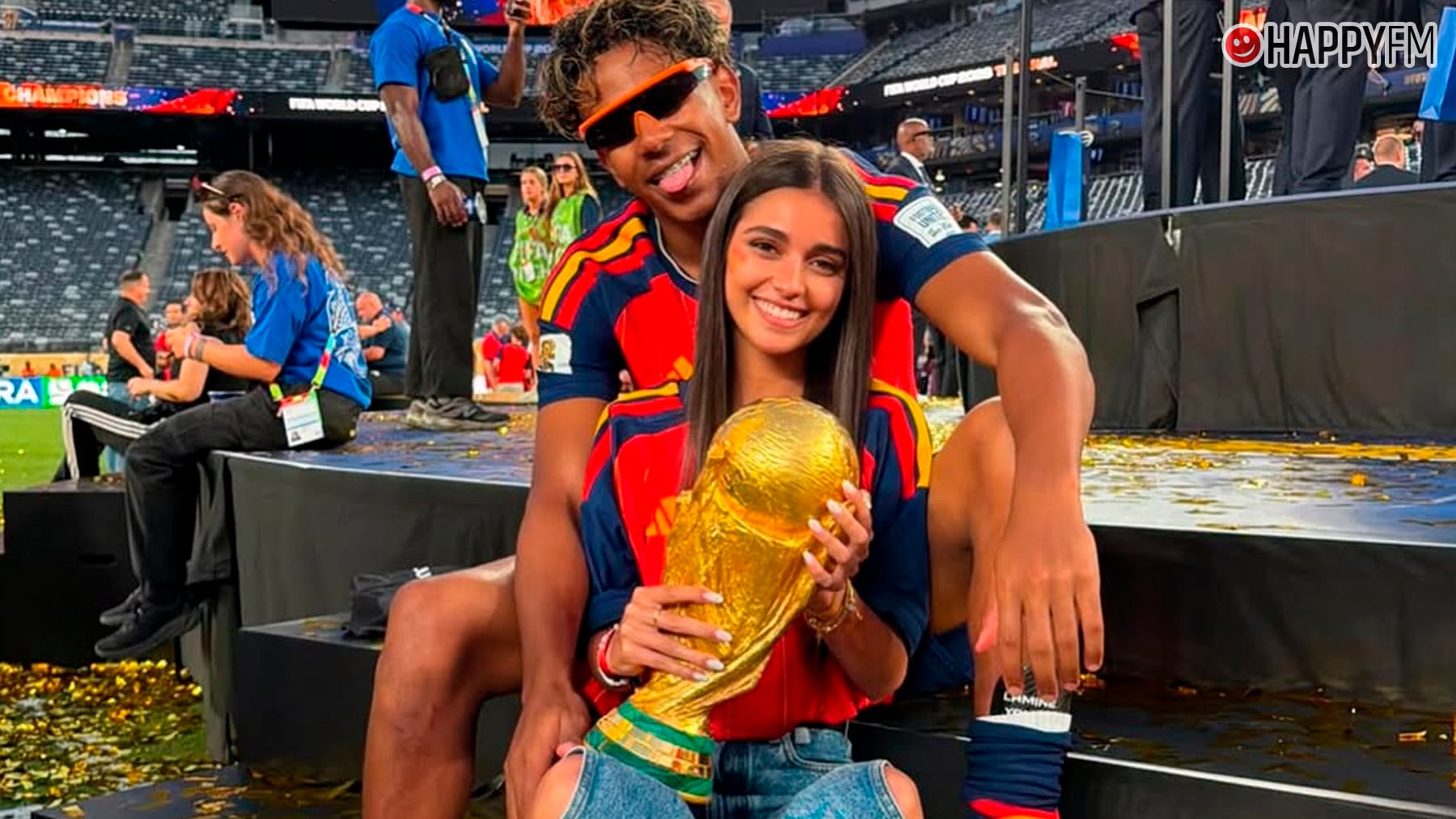 La emotiva felicitación de Inés García a Lamine Yamal tras ganar el Mundial: Lo conseguiste