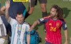 Messi pide la roja para Cucurella (DAZN)