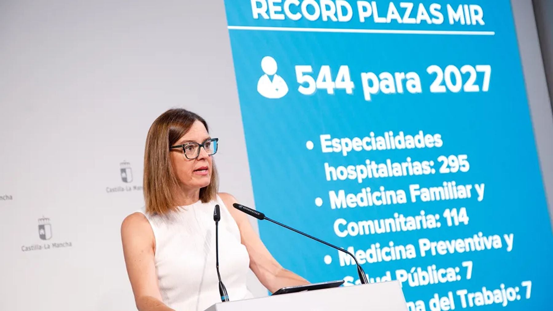 Esther Padilla, consejera portavoz del Gobierno de Castilla-La Mancha. (Foto: castillalamancha.es)