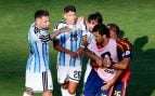 Otamendi discute con Rodri tras perder la final del Mundial (EP)