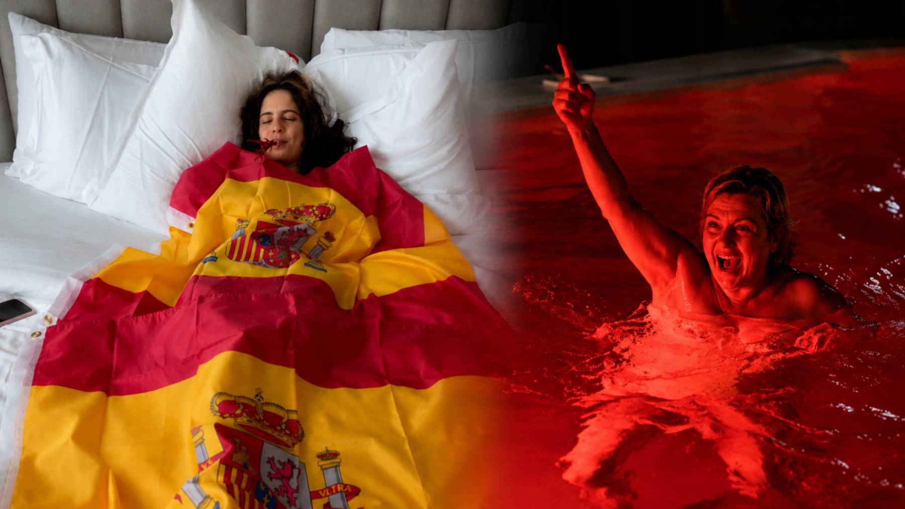 Rosalía y Terelu Campos. (Foto: RRSS, IA)
