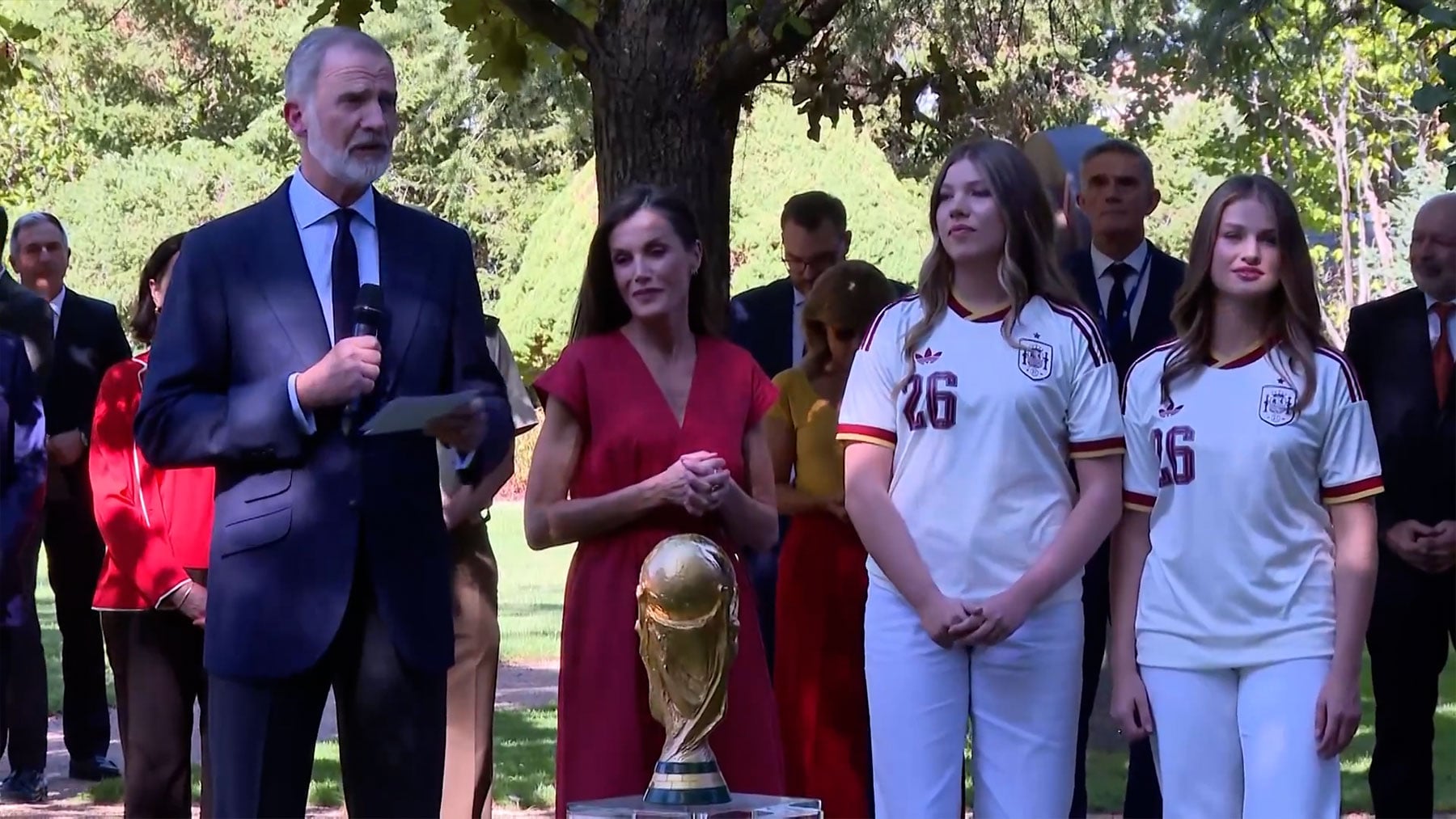 Felipe VI se rinde a la Selección: Sois un conjunto estelar y legendario para la historia del deporte español