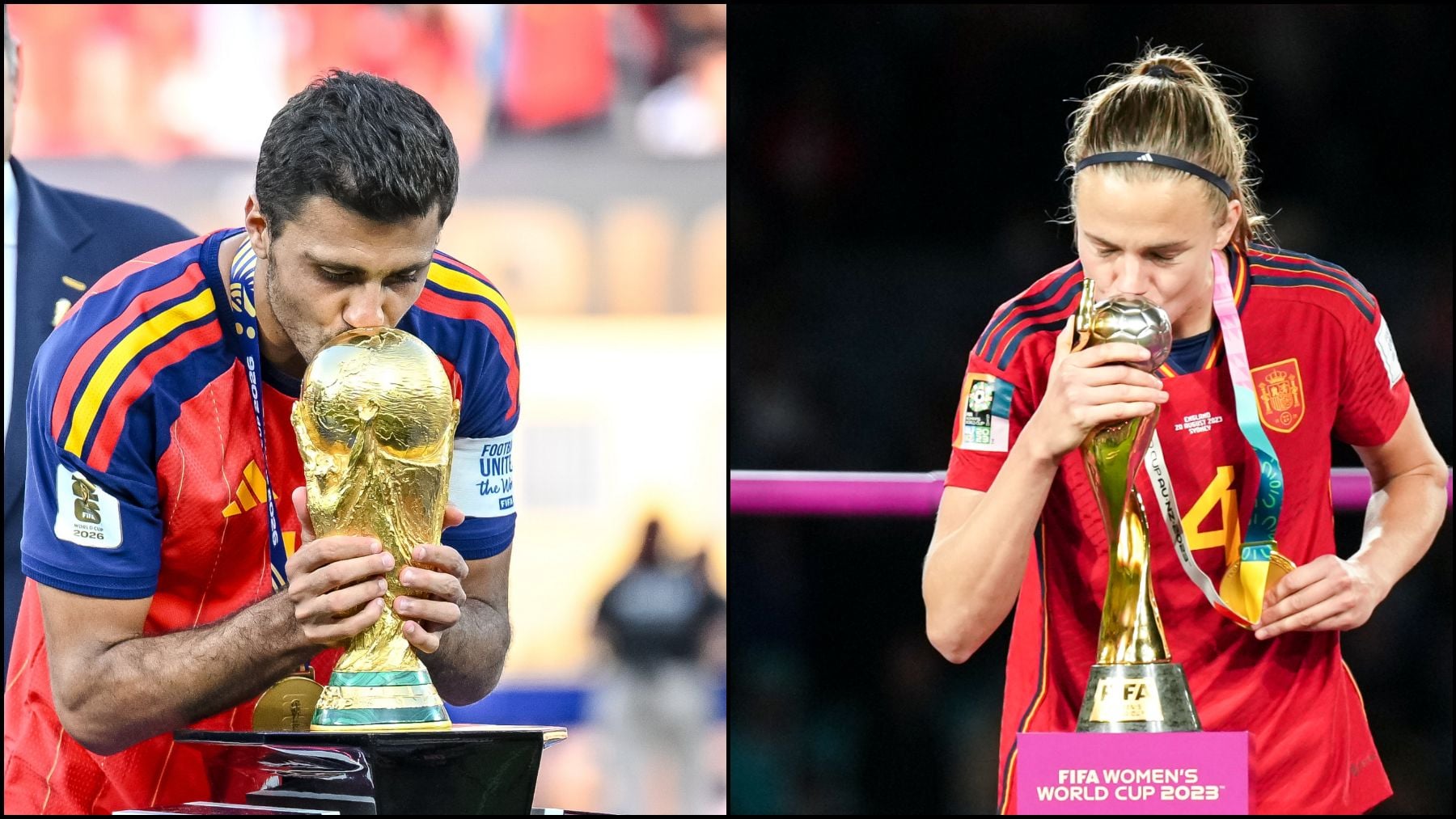 El fútbol español es el rey absoluto: las selecciones masculina y femenina son vigentes campeonas del mundo